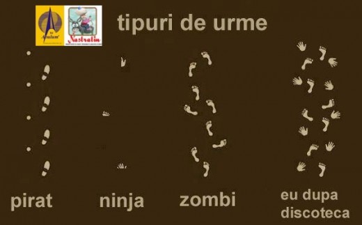 Tipuri de urme