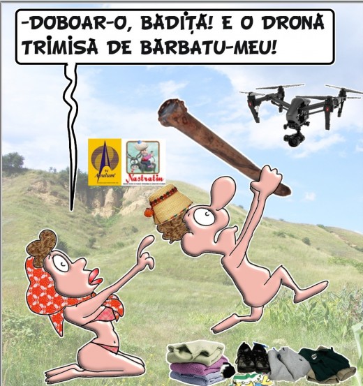 Drona spion trebuie distrusa!