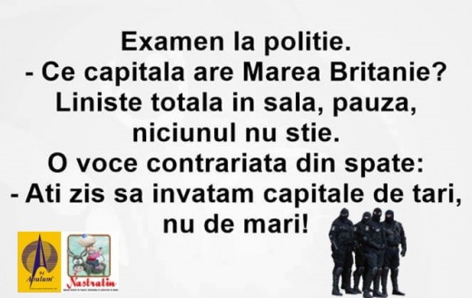 Examen la Politie